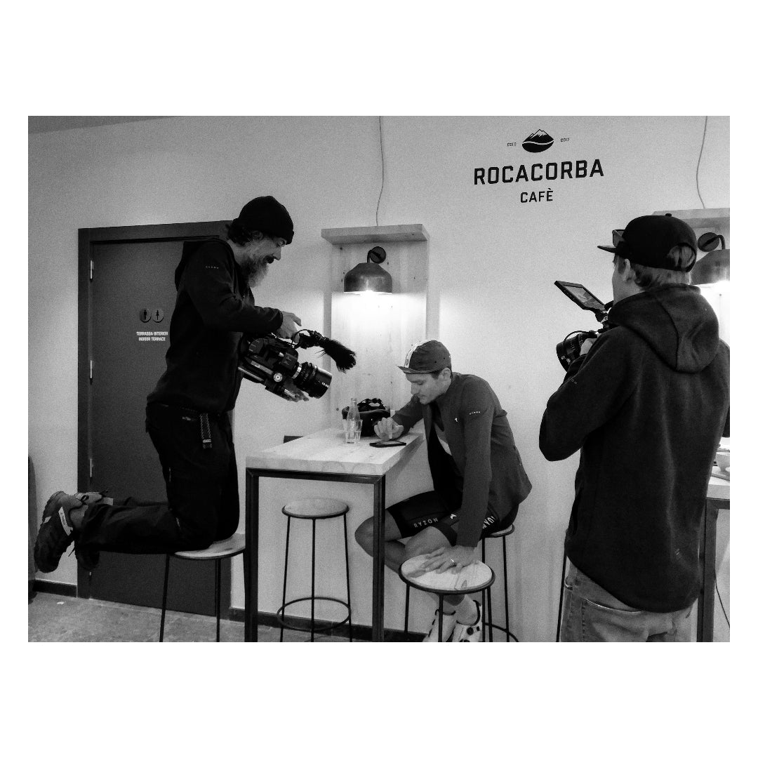 Jan Frodeno & Rohan Dennis a Rocacorba Cafè