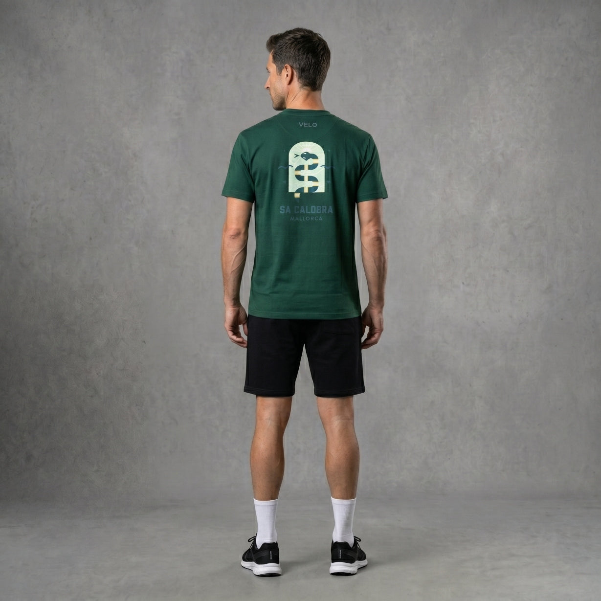 Camiseta Groovy Mallorca Snake Verde Permanente