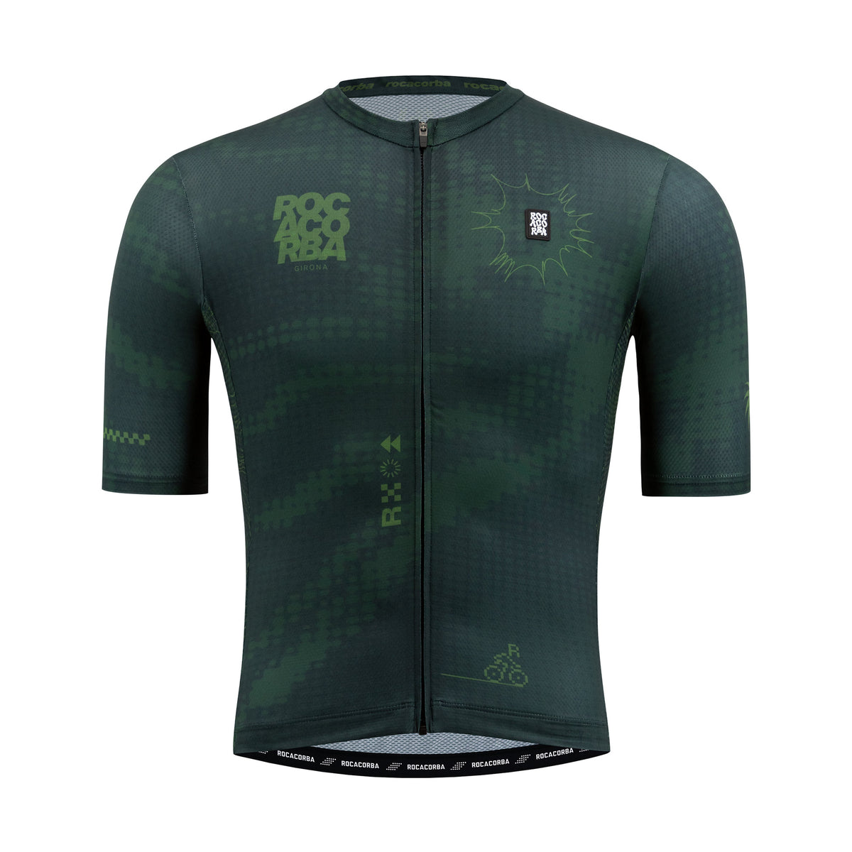 Icons Pixel Burst Forest Jersey