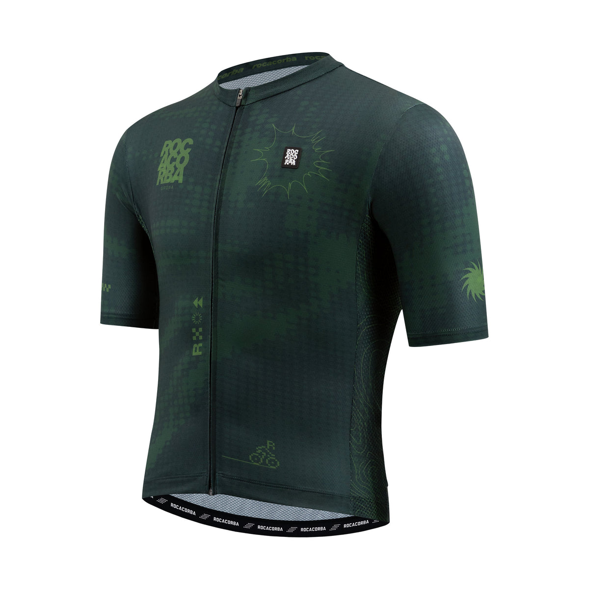 Icons Pixel Burst Forest Jersey