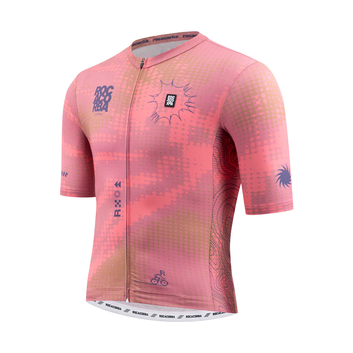 Icons Pixel Burst Pink Jersey