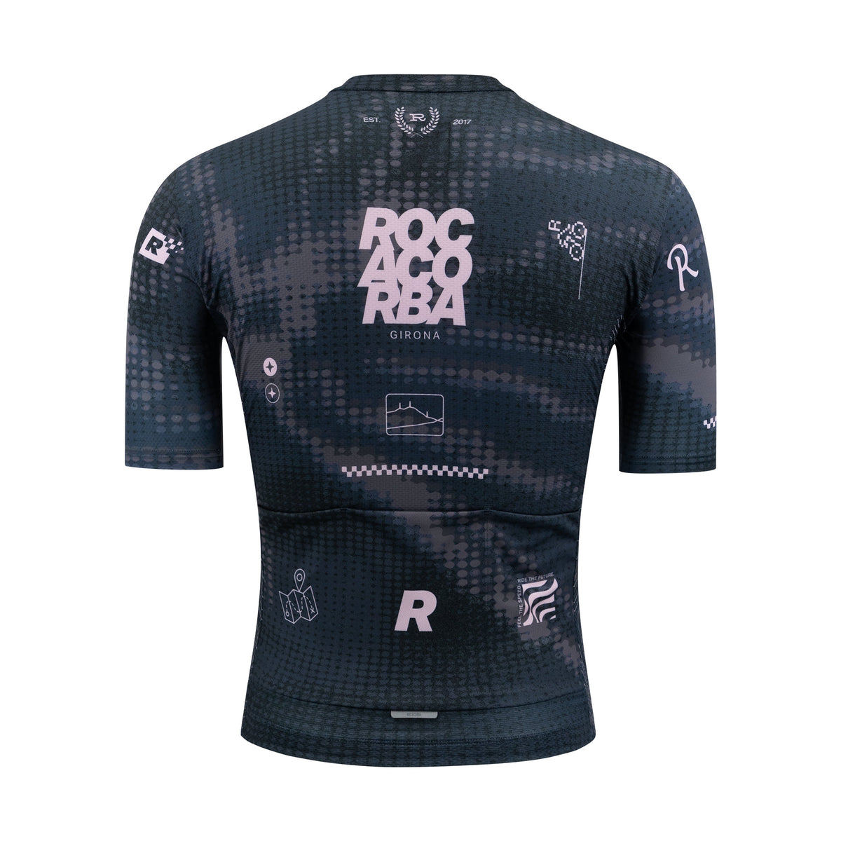 Icons Pixel Burst Black Jersey
