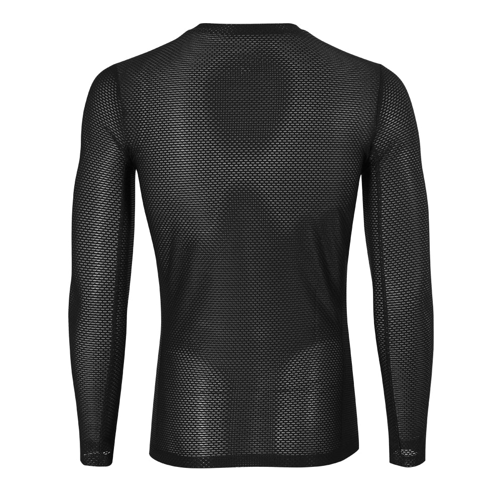 Sous-maillot thermique d'hiver à manches longues Groovy noir