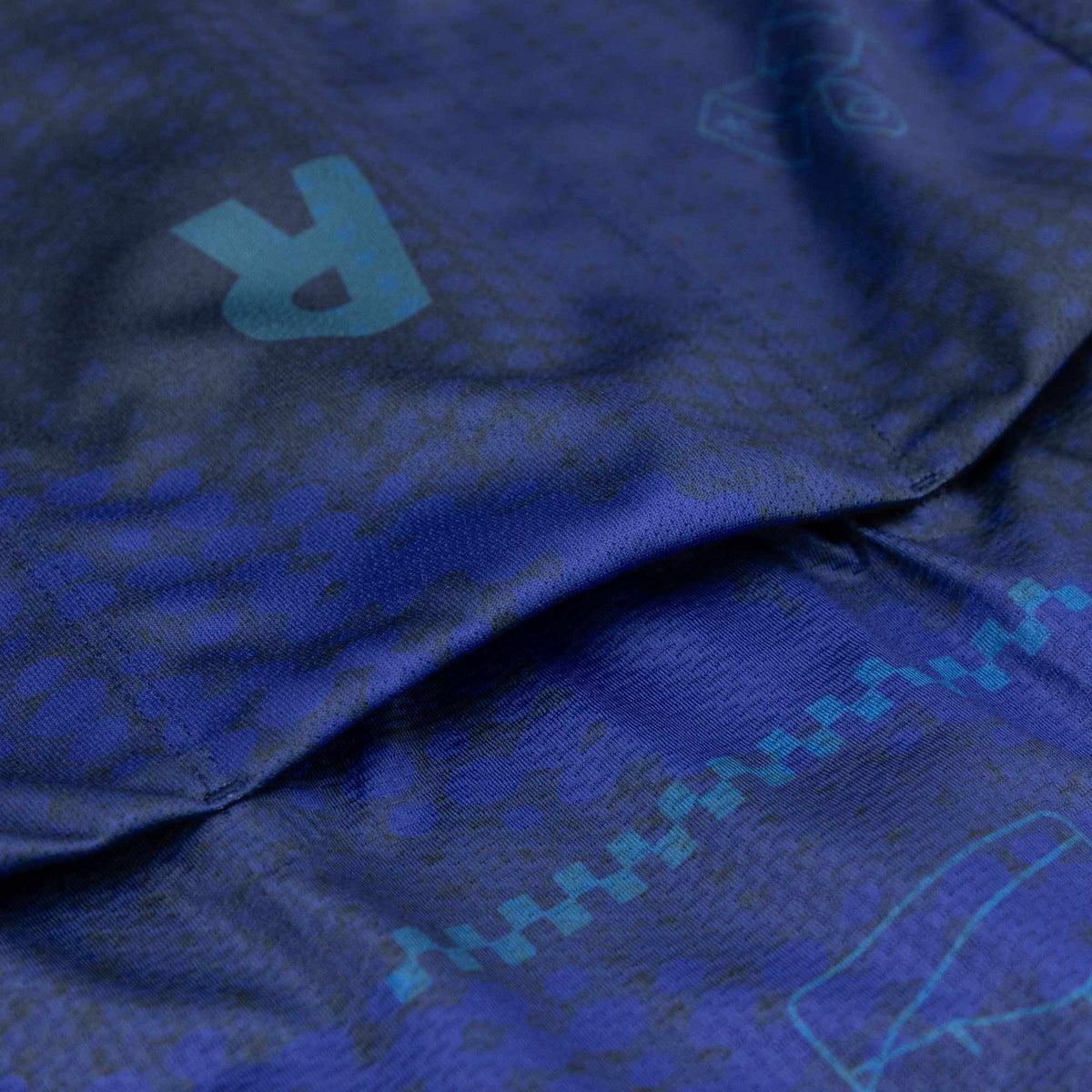 Icons Pixel Burst Blue Jersey