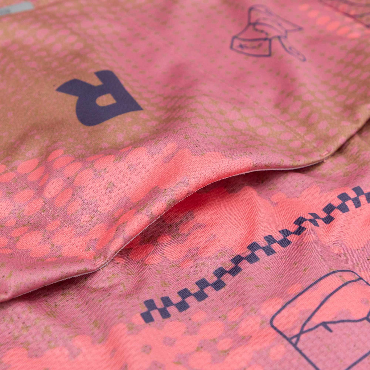 Icons Pixel Burst Pink Jersey