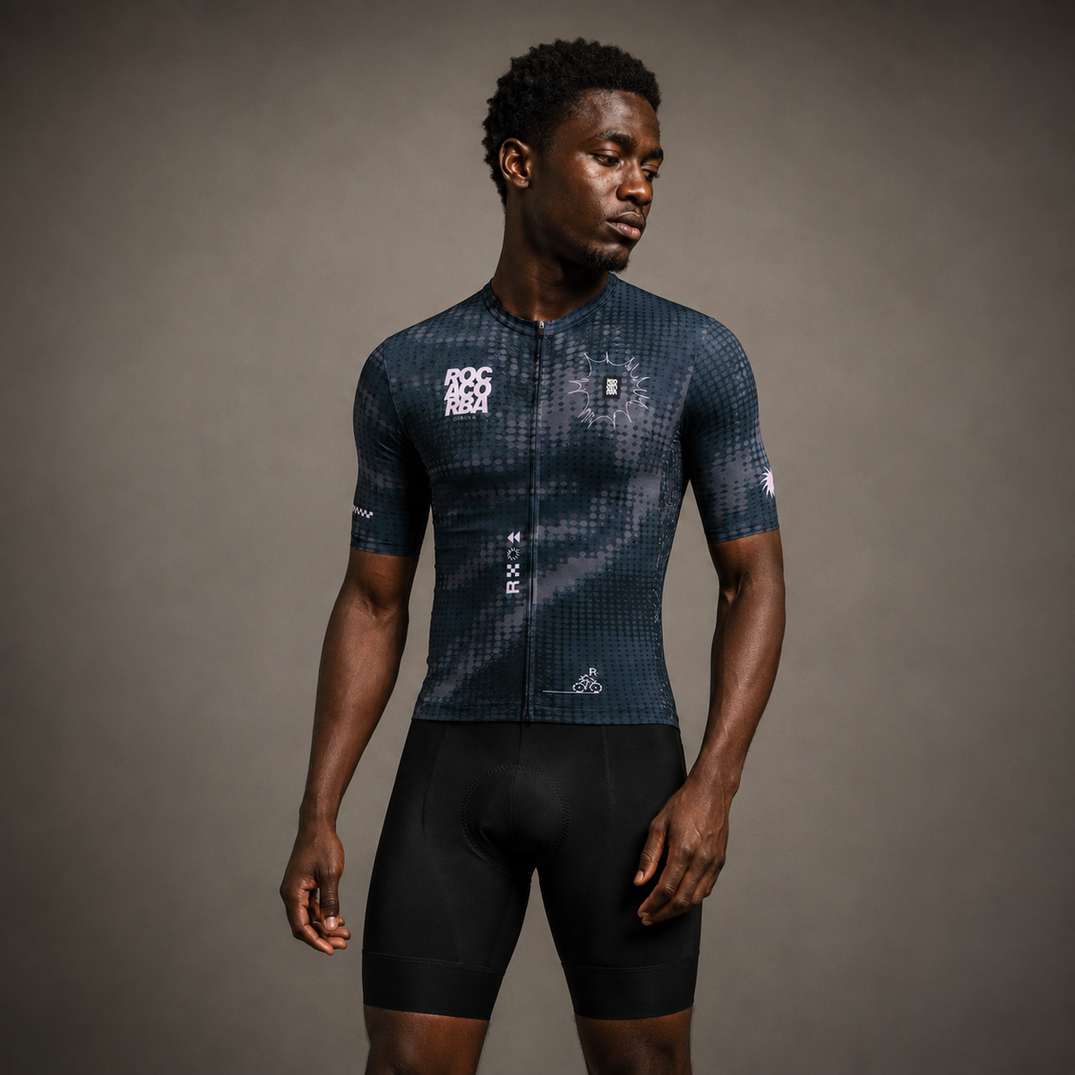 Icons Pixel Burst Black Jersey