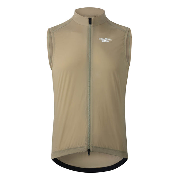 Tramuntana Lightweight Wind Gilet - Beige