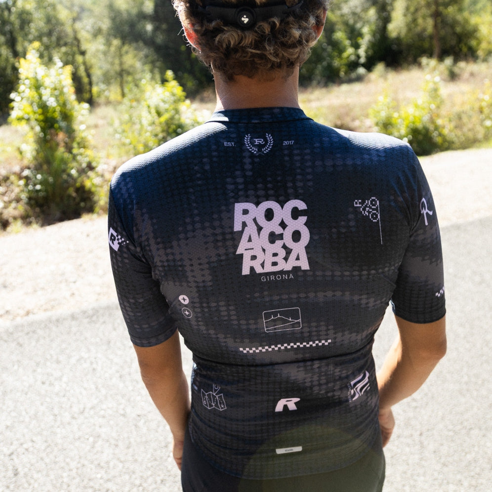 Icons Pixel Burst Black Jersey