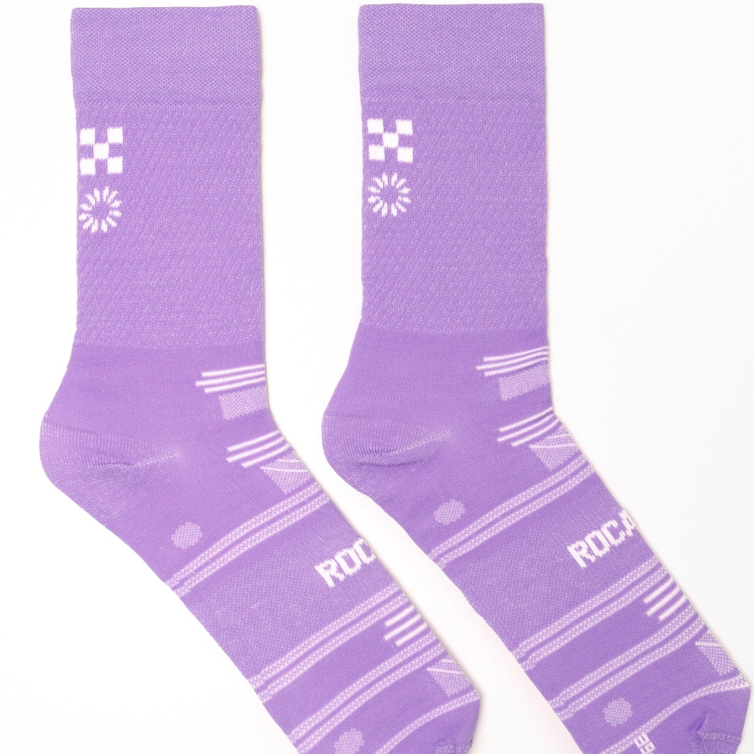 Calcetines de Carrera Morados