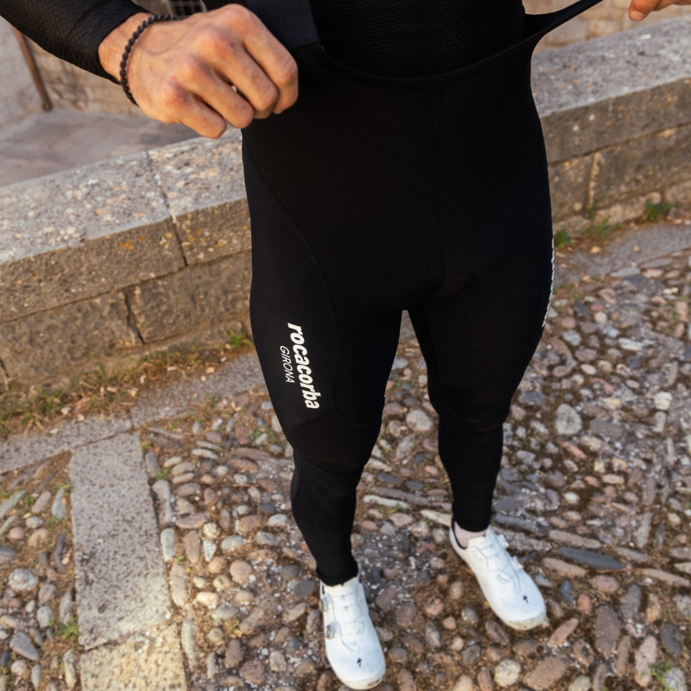 Essential Bib Tights Black Unisex