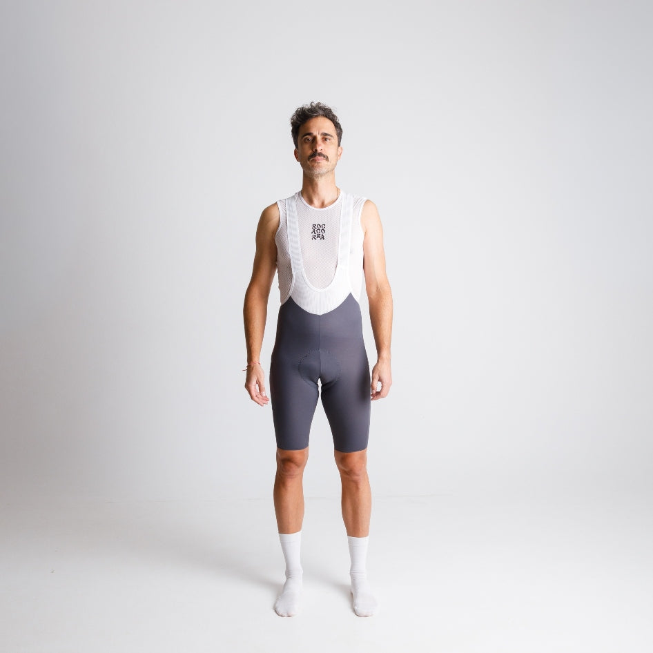 Essential Cargo Bib Shorts 3.0 Grey Unisex