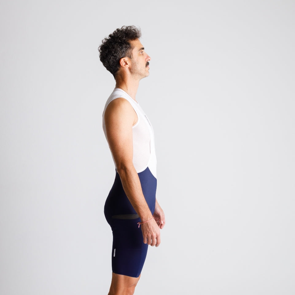 Essential Cargo Bib Shorts 3.0 Navy Unisex