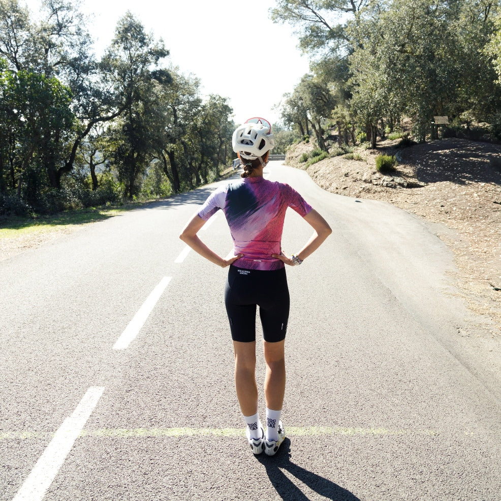 Damen Signature Fractal Pink Trikot