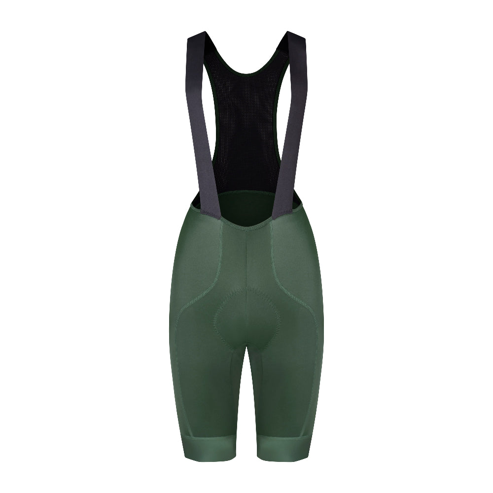 Essential Bib Shorts 2.0 Bottle Green Unisex