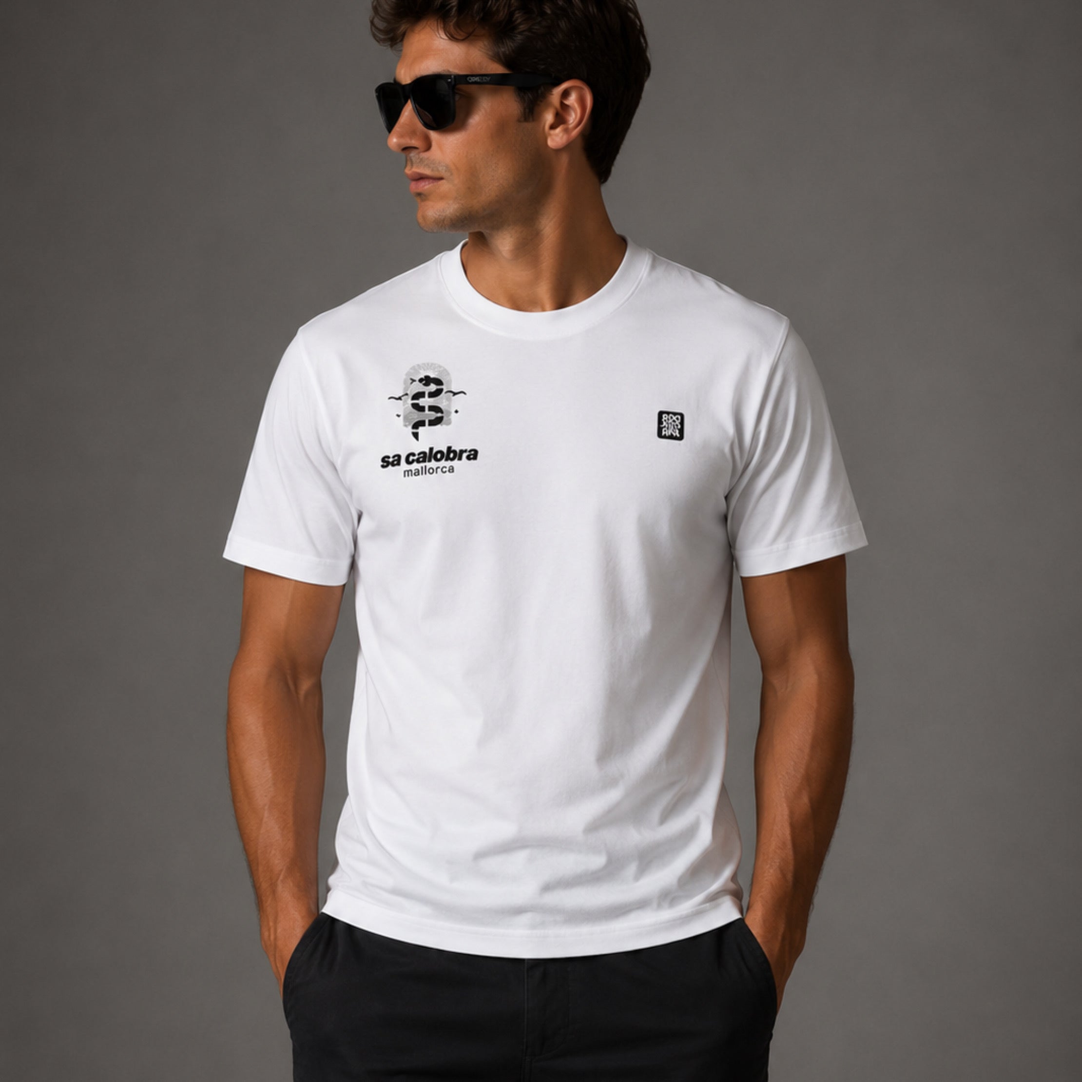Mallorca Snake Whiteout T-Shirt