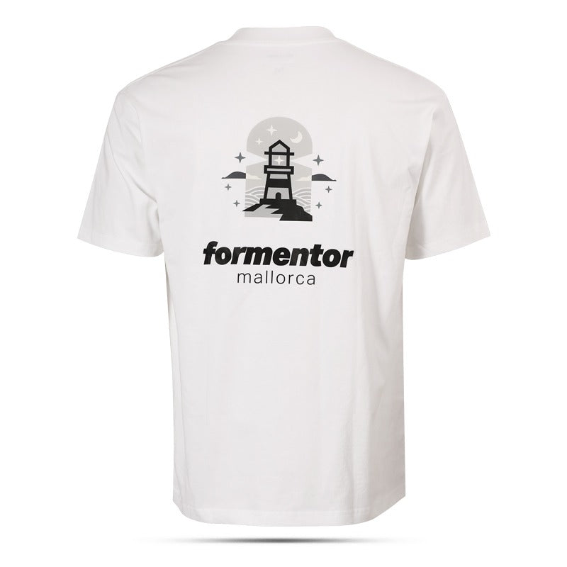 Mallorca Lighthouse Whiteout T-Shirt